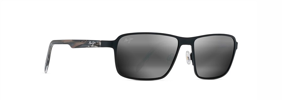 Negro mate GLASS BEACH angle view