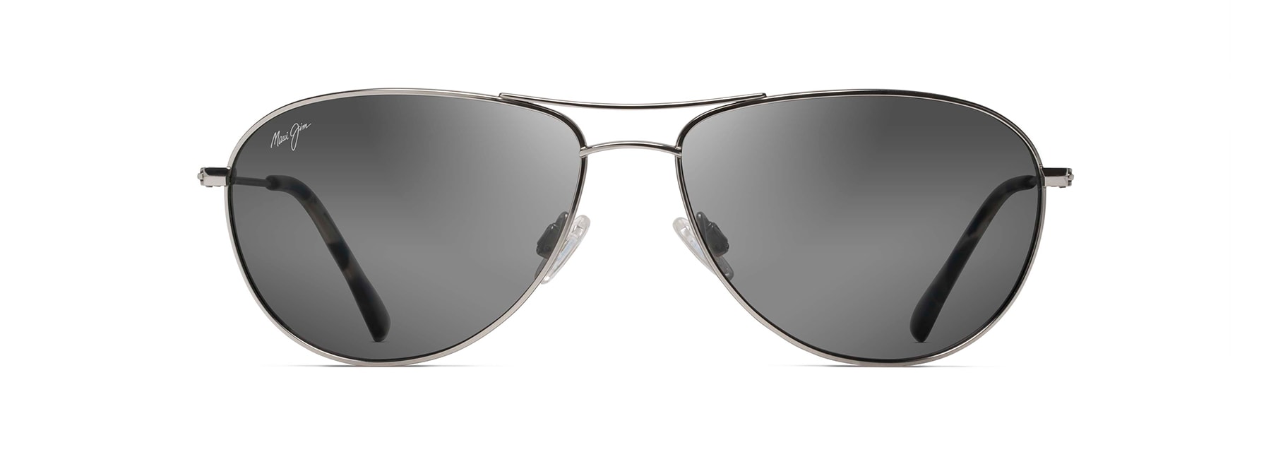 Classic Air Force Aviator Style Sunglasses Silver Color Mirror Sunrise