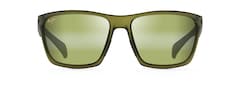 Matte Translucent Khaki Green front view