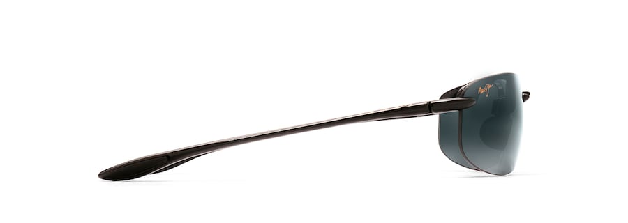 Negro brillante HO'OKIPA READER ASIAN FIT side view