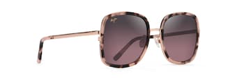 Pink Tortoise with Rose Gold PUA Angle View