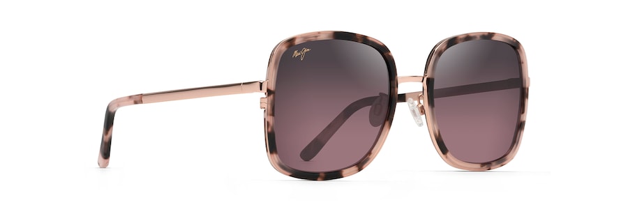 Pink Tortoise with Rose Gold PUA quarter view