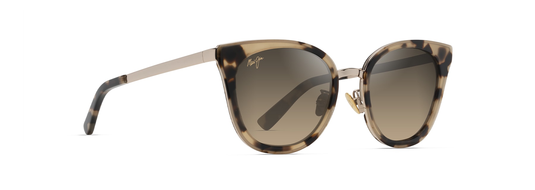 Tokyo Tortoise with Gold WOOD ROSE Angle View