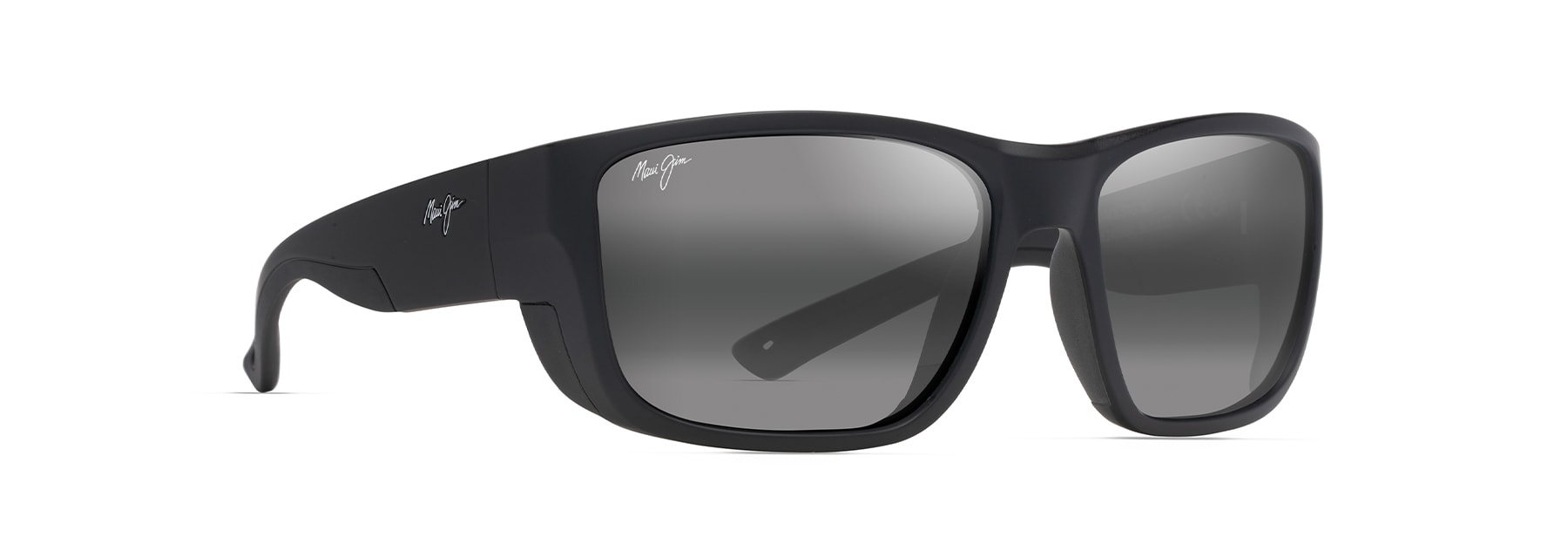 Matte Black with Black rubber AMBERJACK Angle View